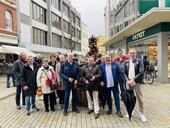Gehrenberg in der Fugngerzone offiziell eingeweiht 