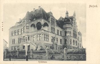 Bild vergrern: Altes Kreishaus um 1900