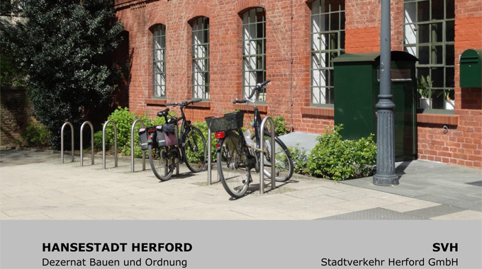 Konzept Fahrradparken in Herford