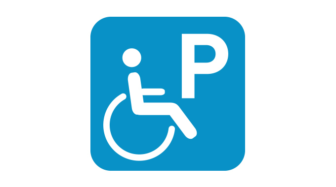 Behindertenparkpltze