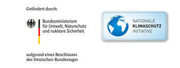 Bild vergrern: Logo BMU Klimaschutzinitiative