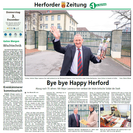 Bild vergrern: Bye bye Happy Herford - Herforder Kreisblatt